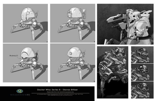 Illustration for article titled Concept Art Proves Doctor Who Season 8 Could Have Been Way Creepier